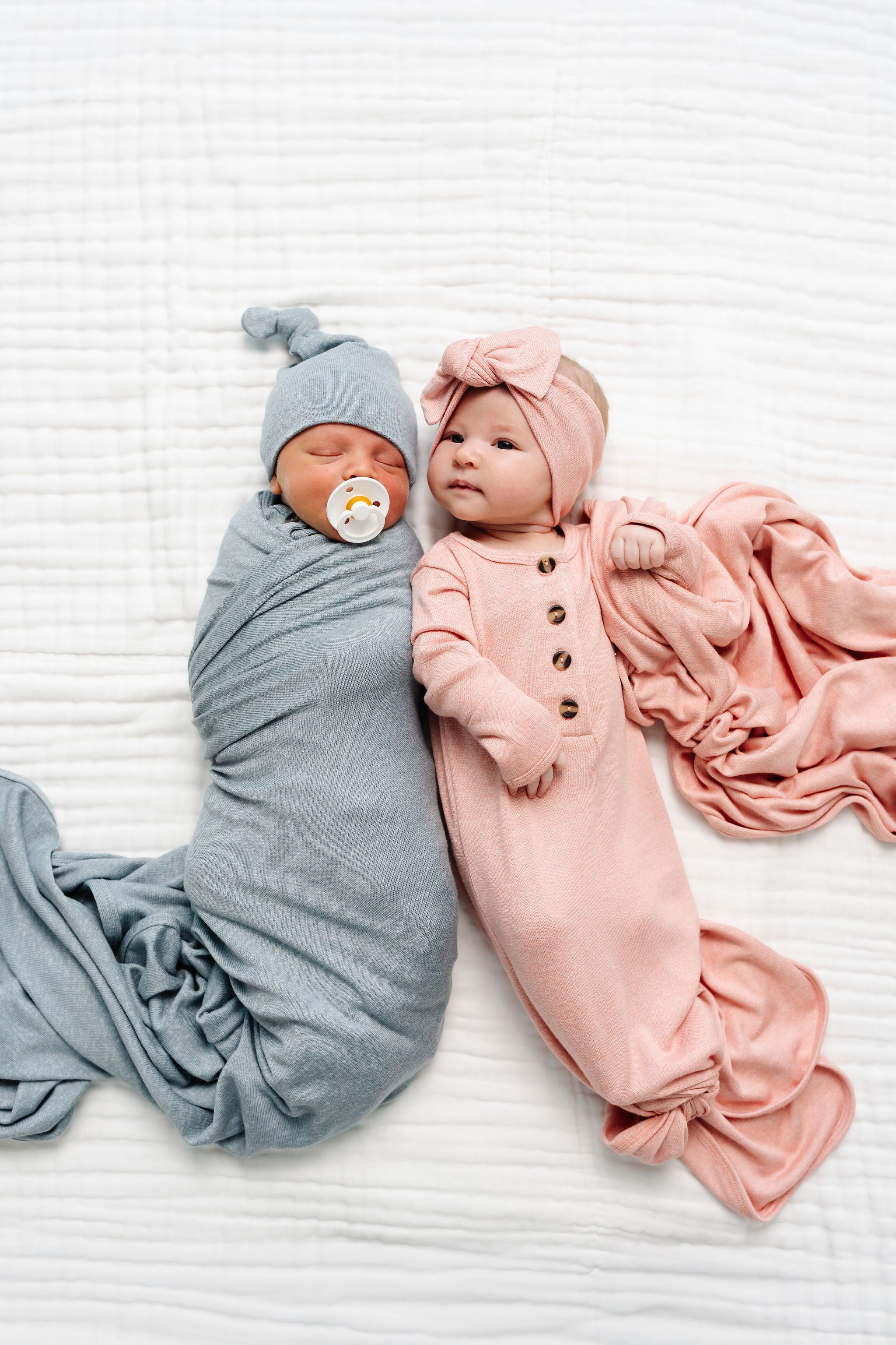 Piper Plush Knit Knotted Gown