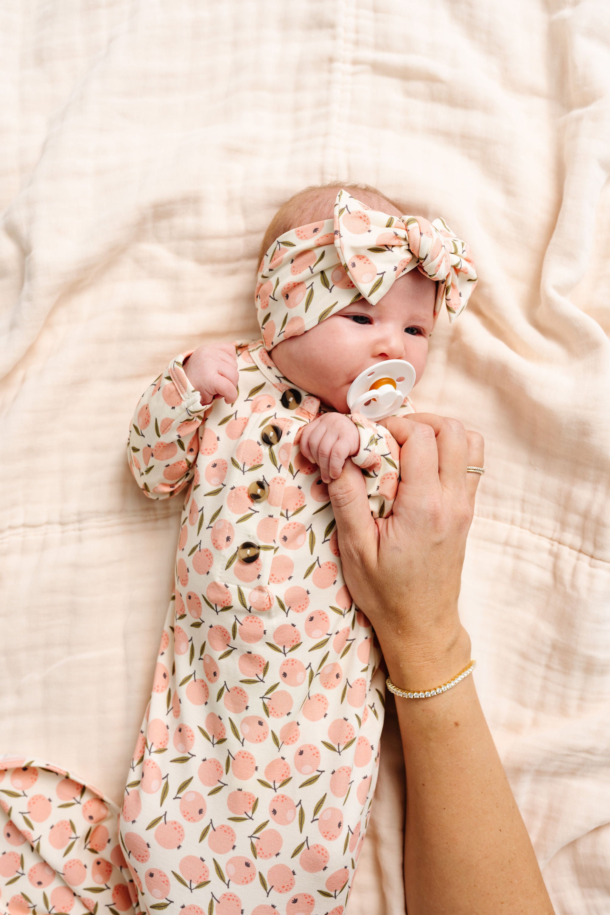 Briar Newborn Headband Bundle (Gown)