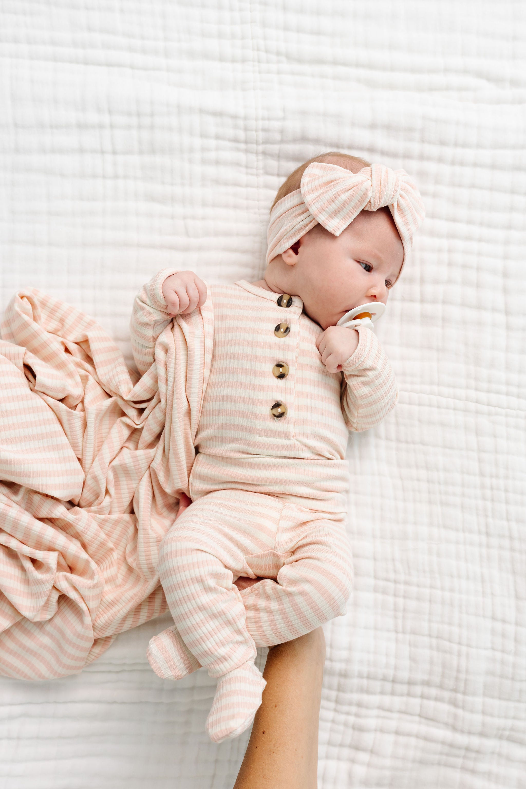 Harper Ribbed Top + Bottoms