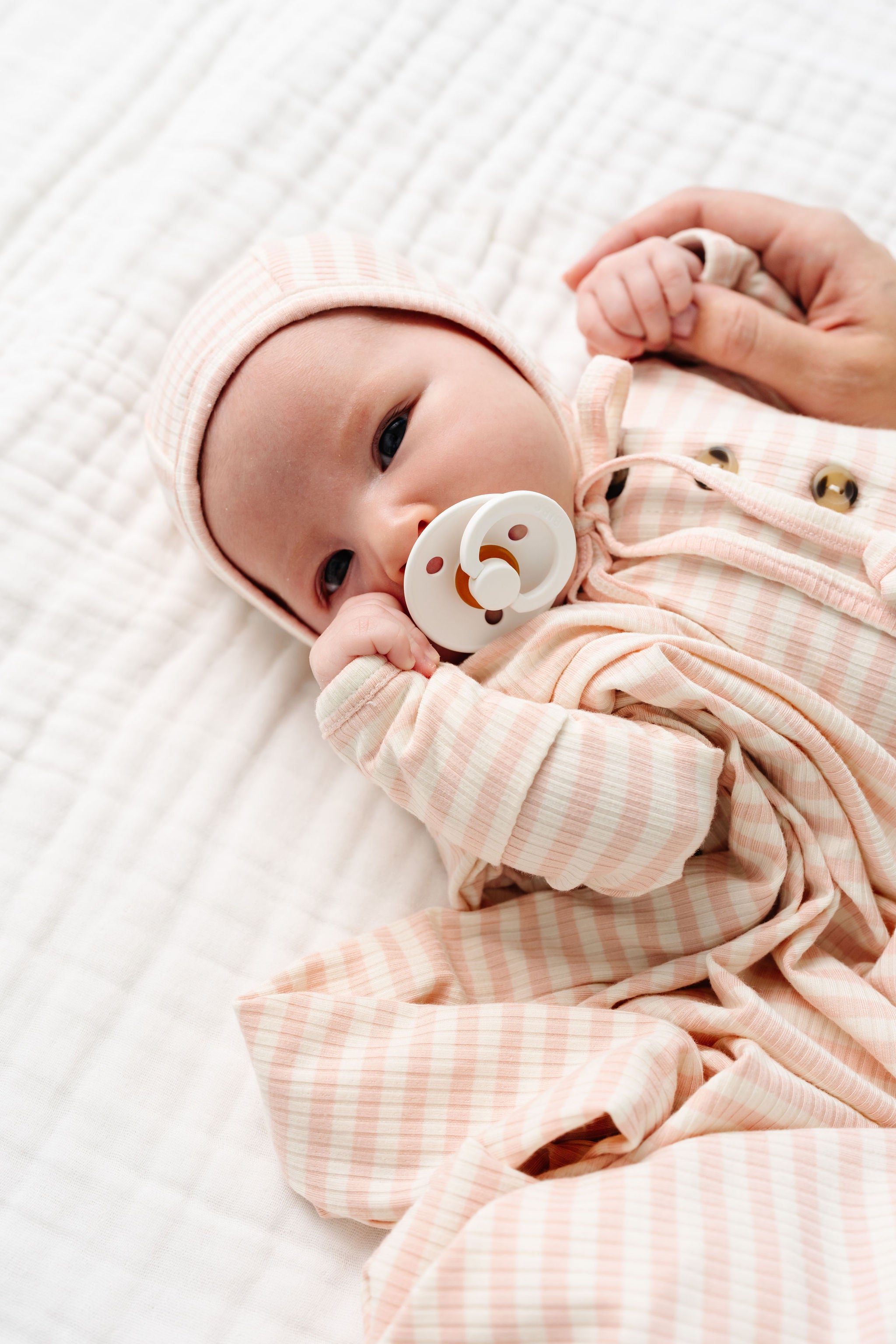 Harper Ribbed Bonnet