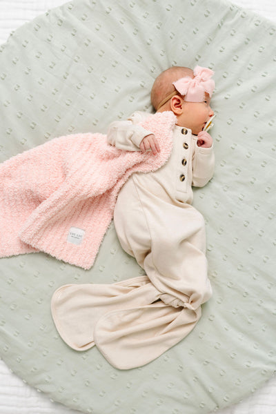 Dakota Plush Knit Knotted Gown