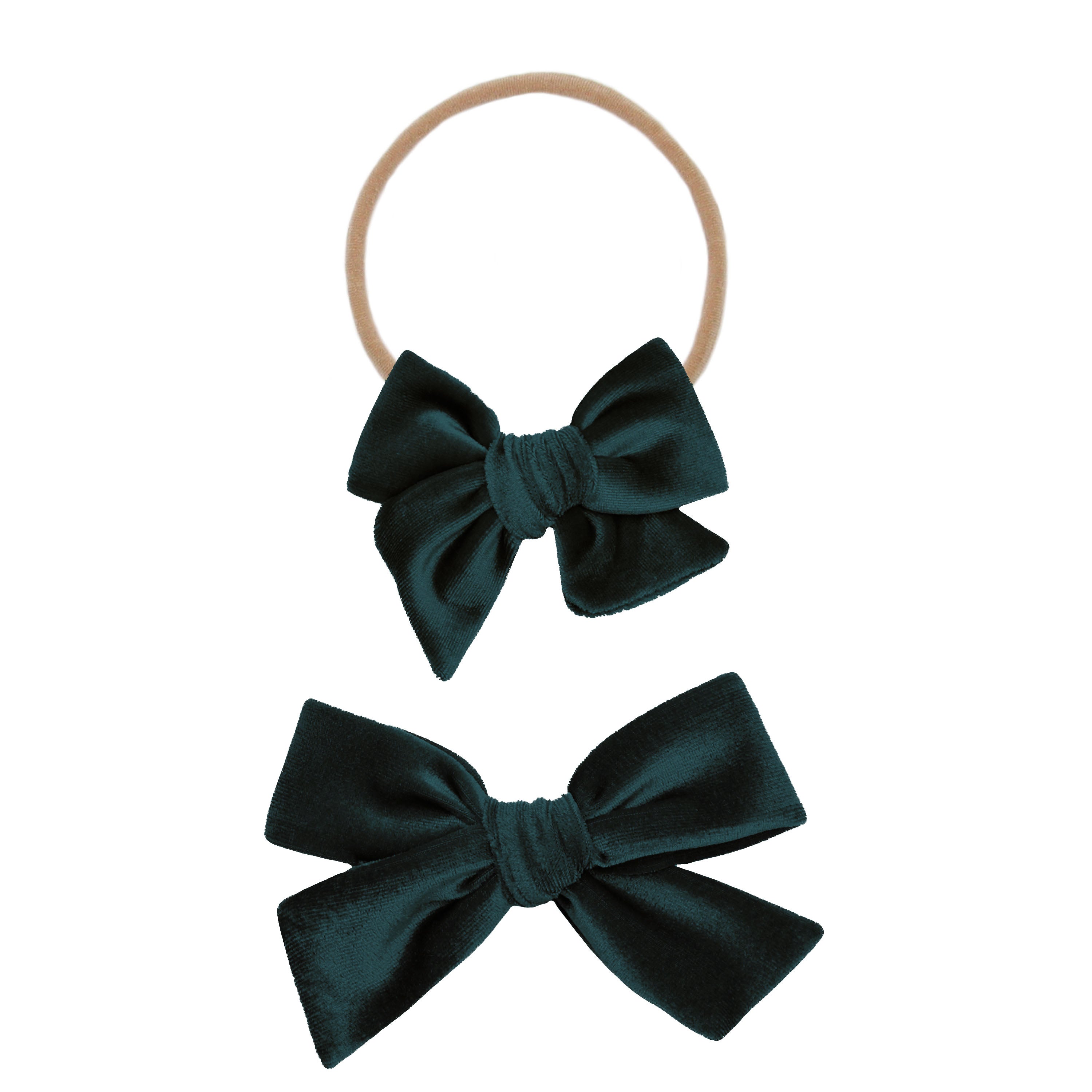 Velvet - Emerald Bow