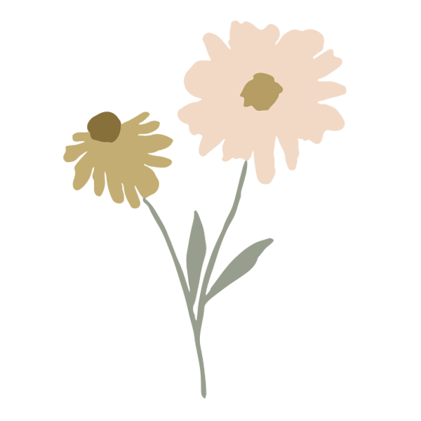 NICE MOM STICKERS |  FLOWER 3 PACK