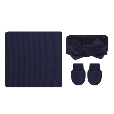 Hayden Ribbed Newborn Headband Bundle