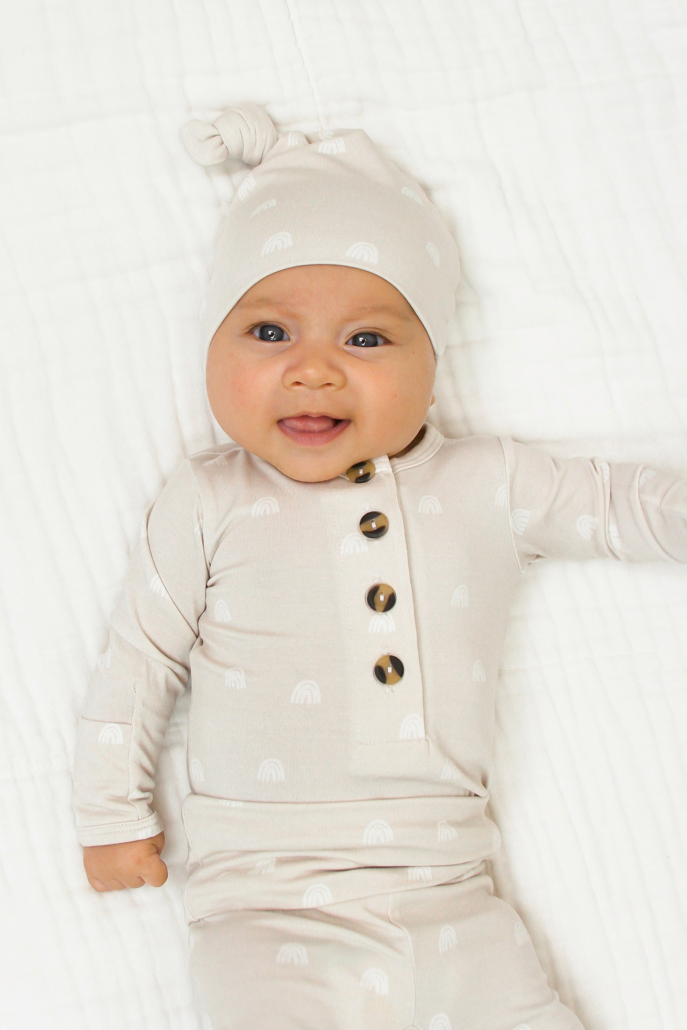 Rae Newborn Hat Bundle (Top + Bottom)