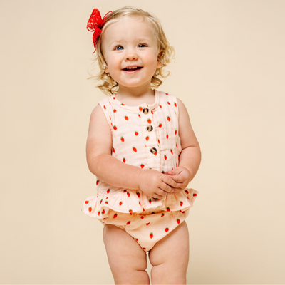 Ruffle Tank + Bloomer Set - Junie