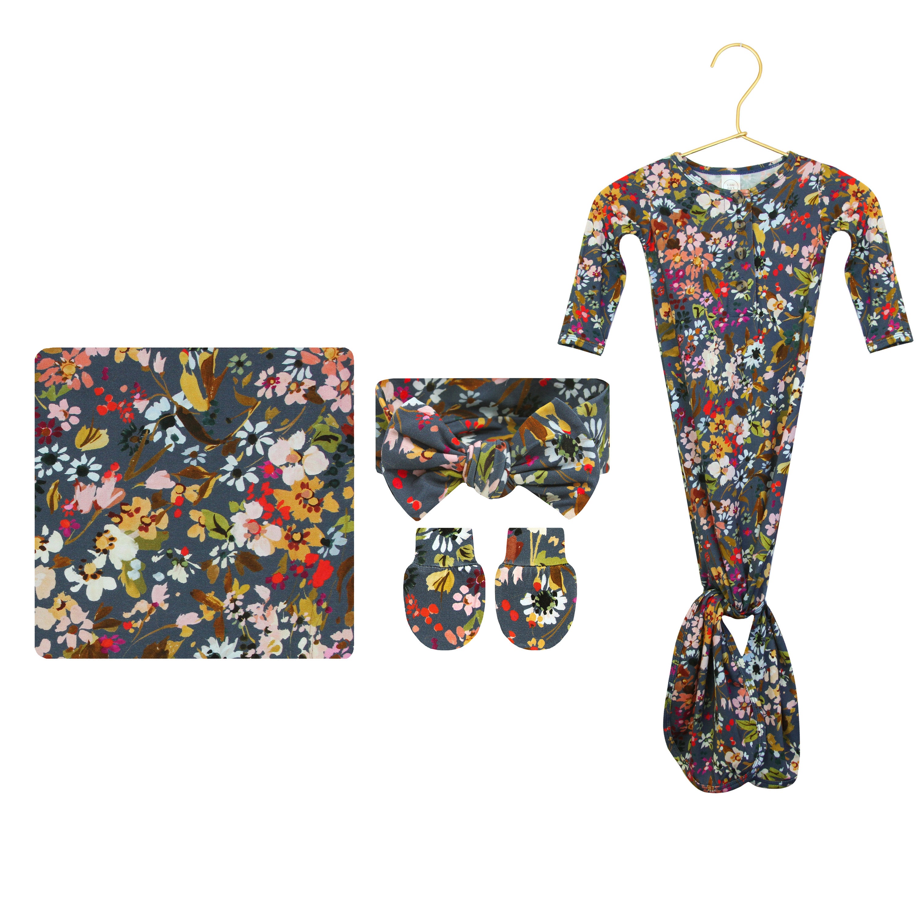 Ruby Newborn Headband Bundle (Gown)