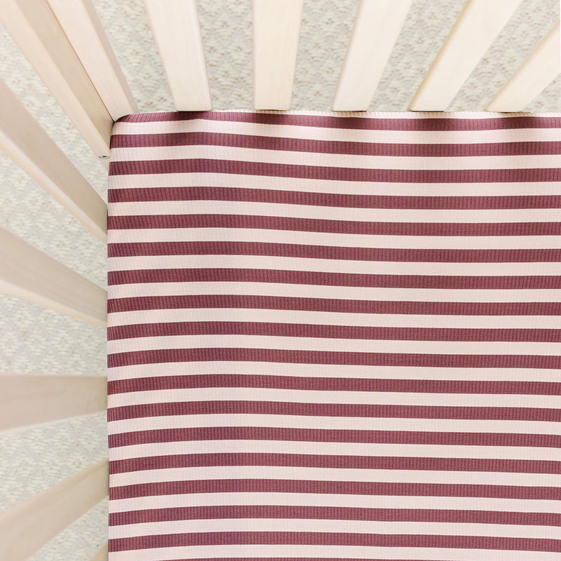 Lannie Ribbed Crib Sheet + Changing Pad Cover Pack