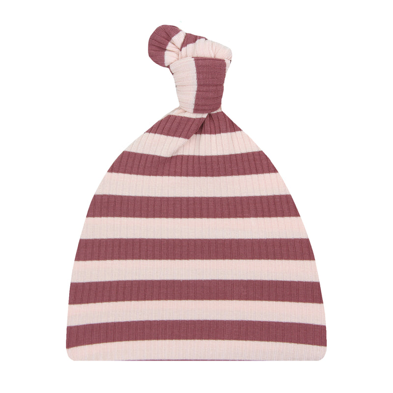 Lannie Ribbed Newborn Hat Bundle (Gown)