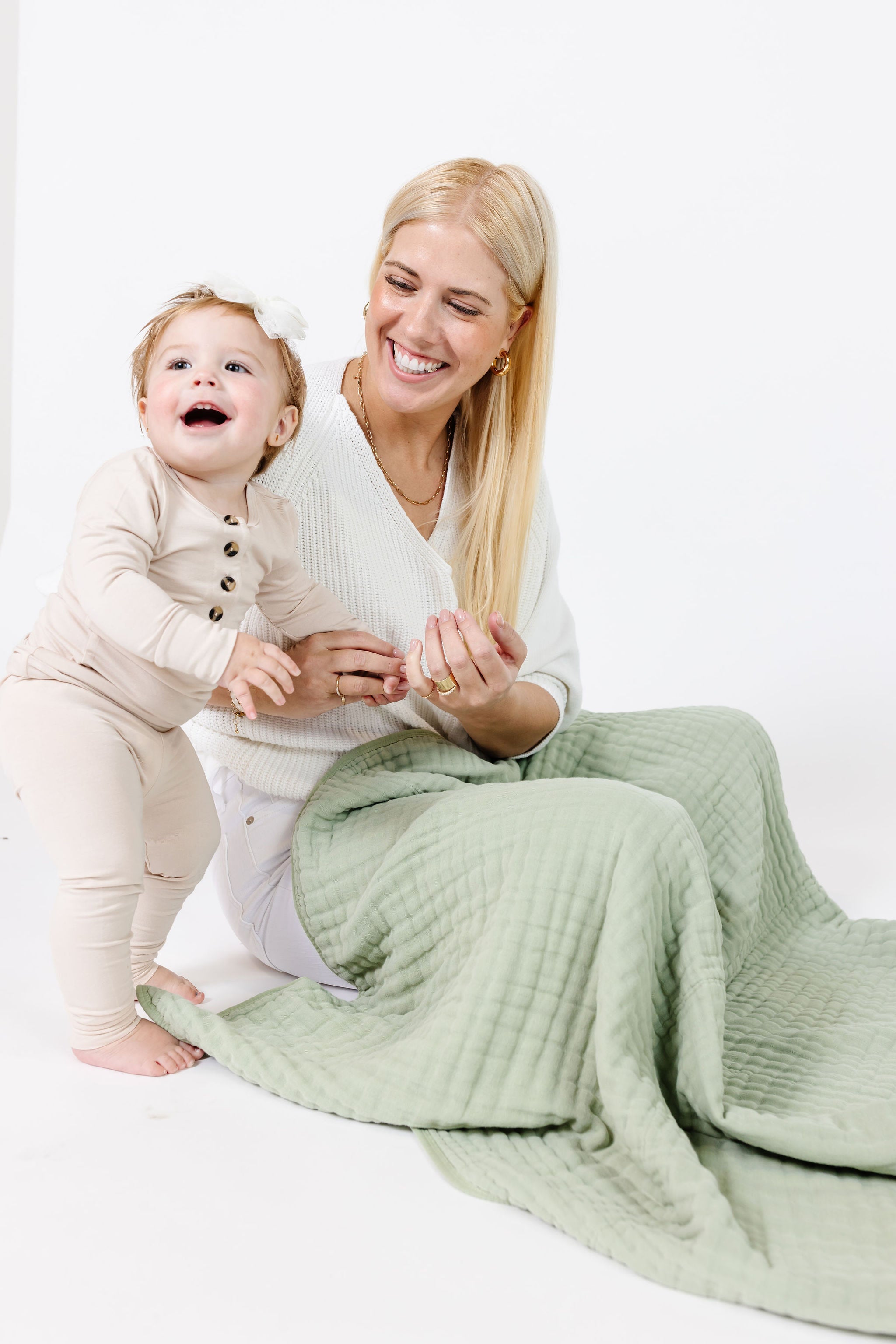 Cloud Muslin™ Quilt - Sage