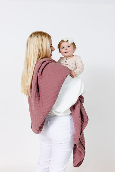 Cloud Muslin™ Quilt - Berry