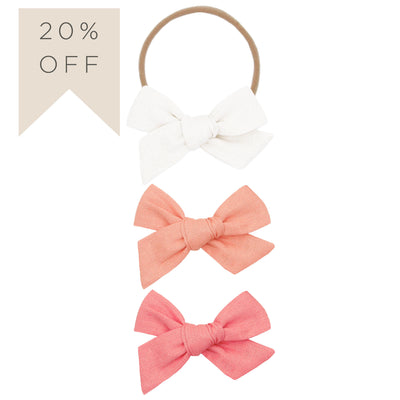 Classic Bow 3 Pack: Mango
