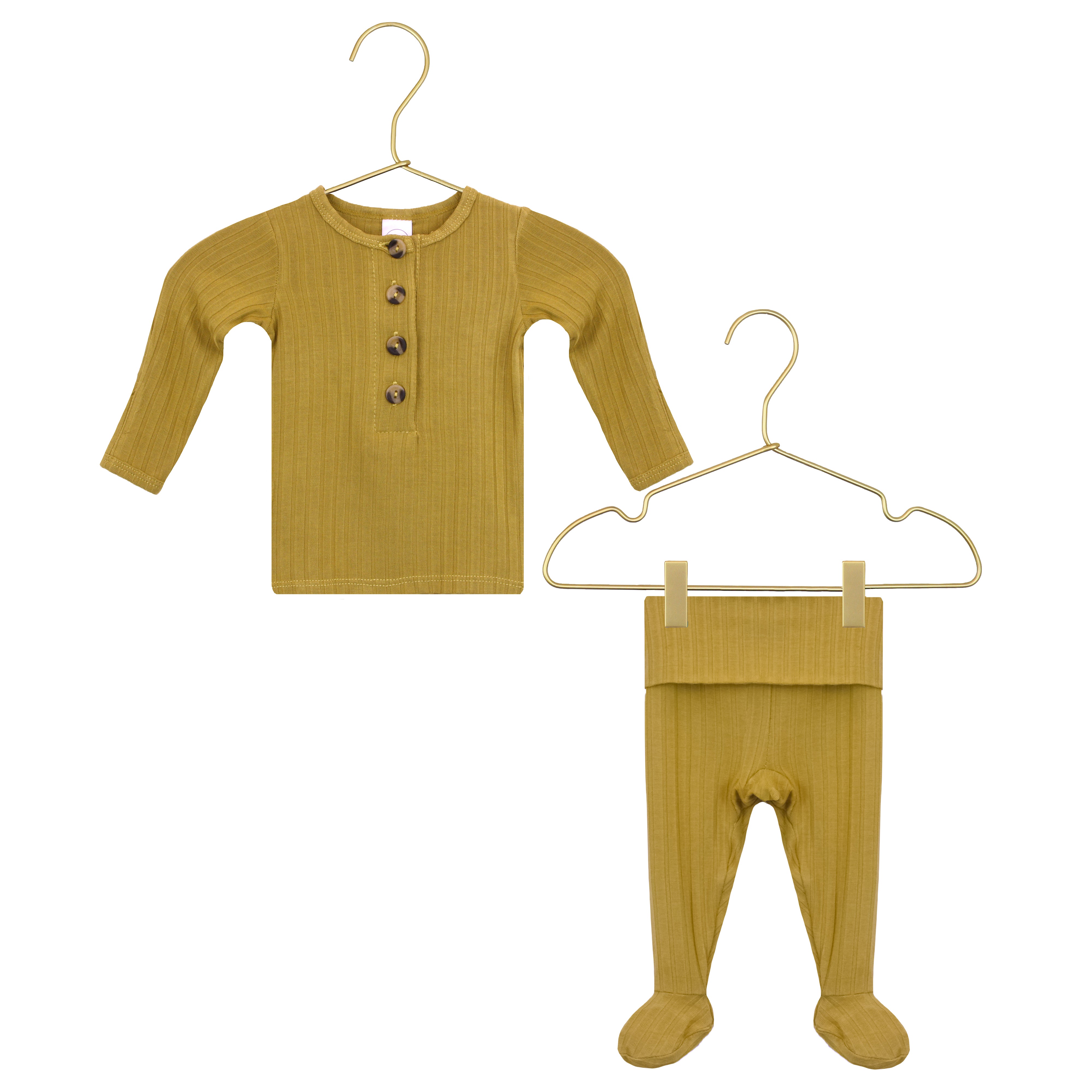 Merrick Ribbed Top + Bottoms