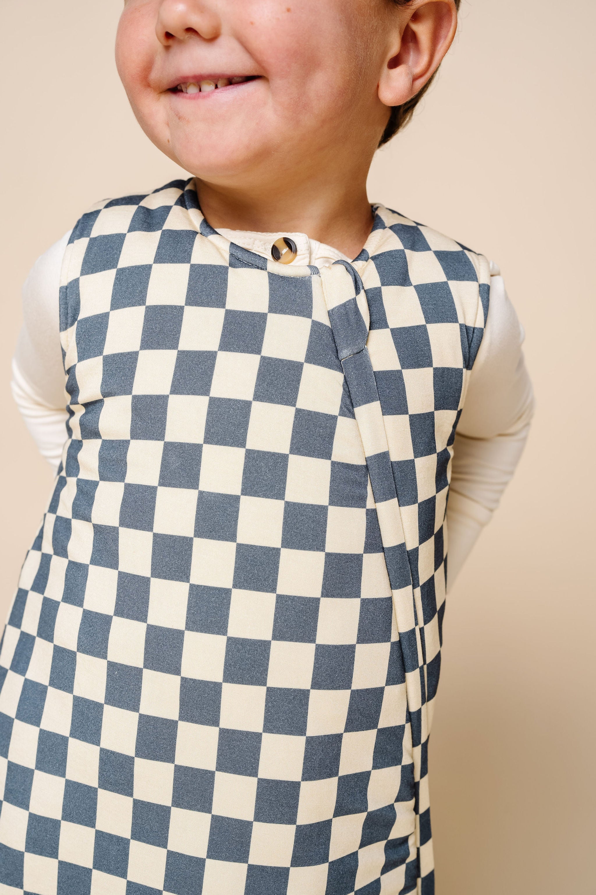 miles sleep sack close on print and fabric toddler boy