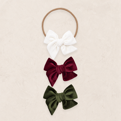 Velvet Bow 3 Pack: Wine