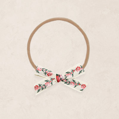 Ribbon Bow - Noel Floral