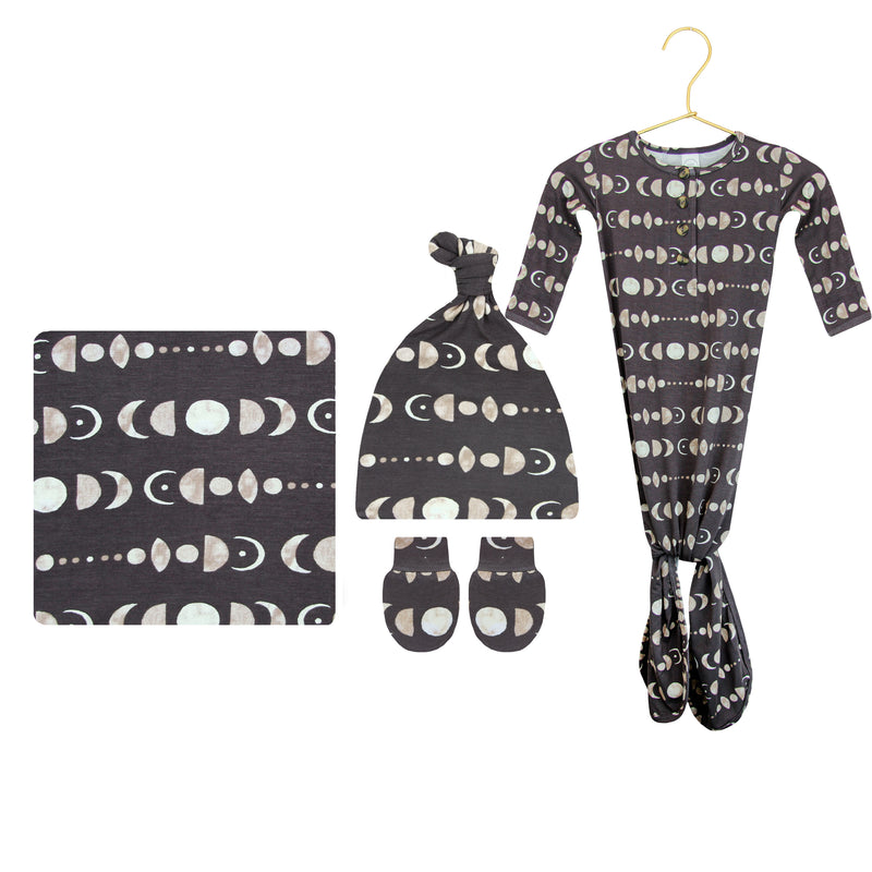 Neil Newborn Hat Bundle (Gown)