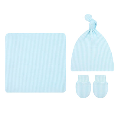 Oliver Ribbed Newborn Hat Bundle