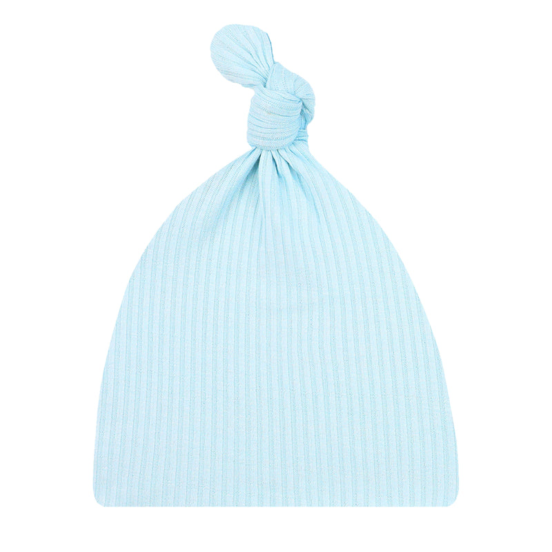 Oliver Ribbed Newborn Hat Bundle (Gown)