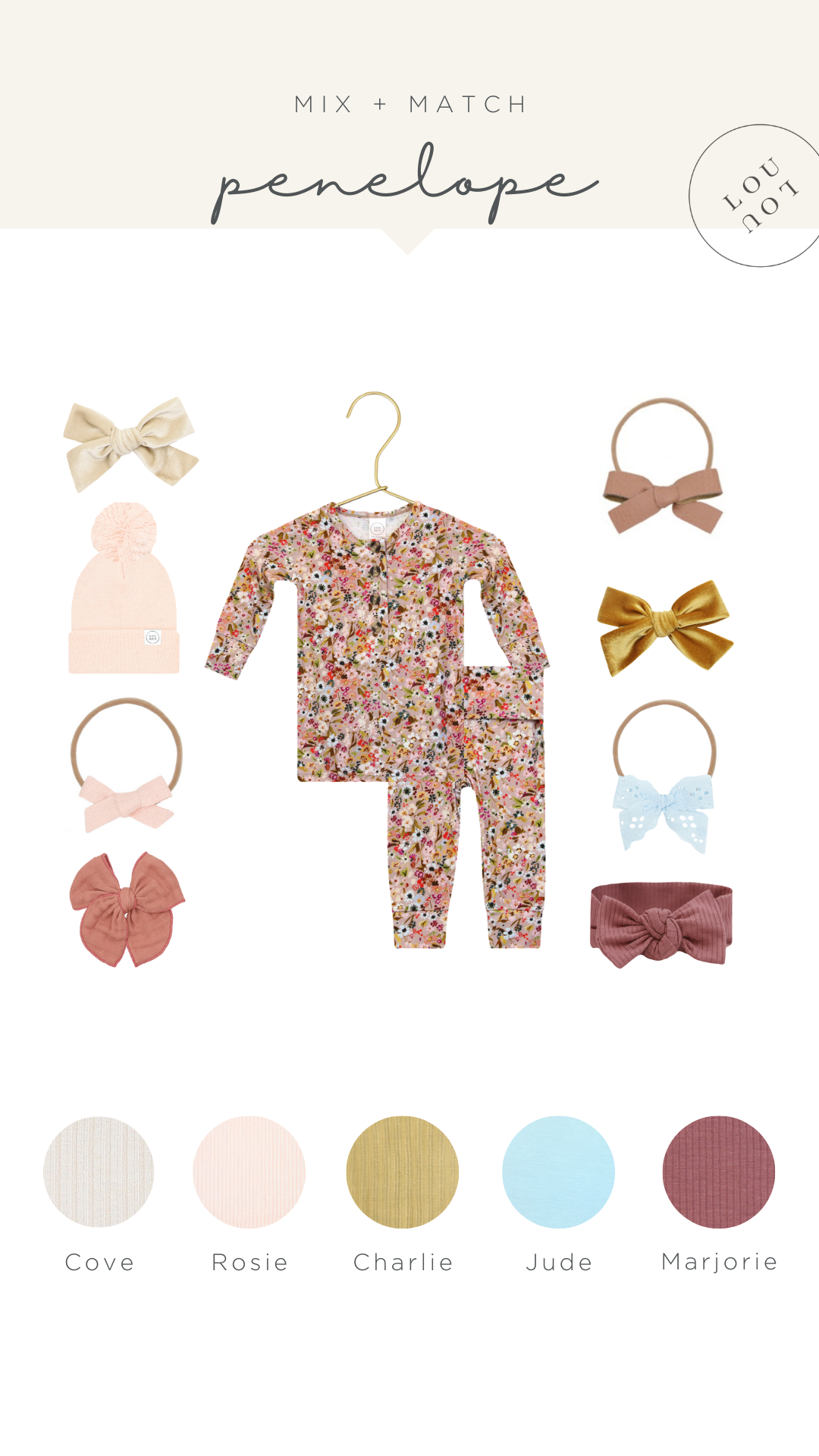 Penelope Top + Bottoms
