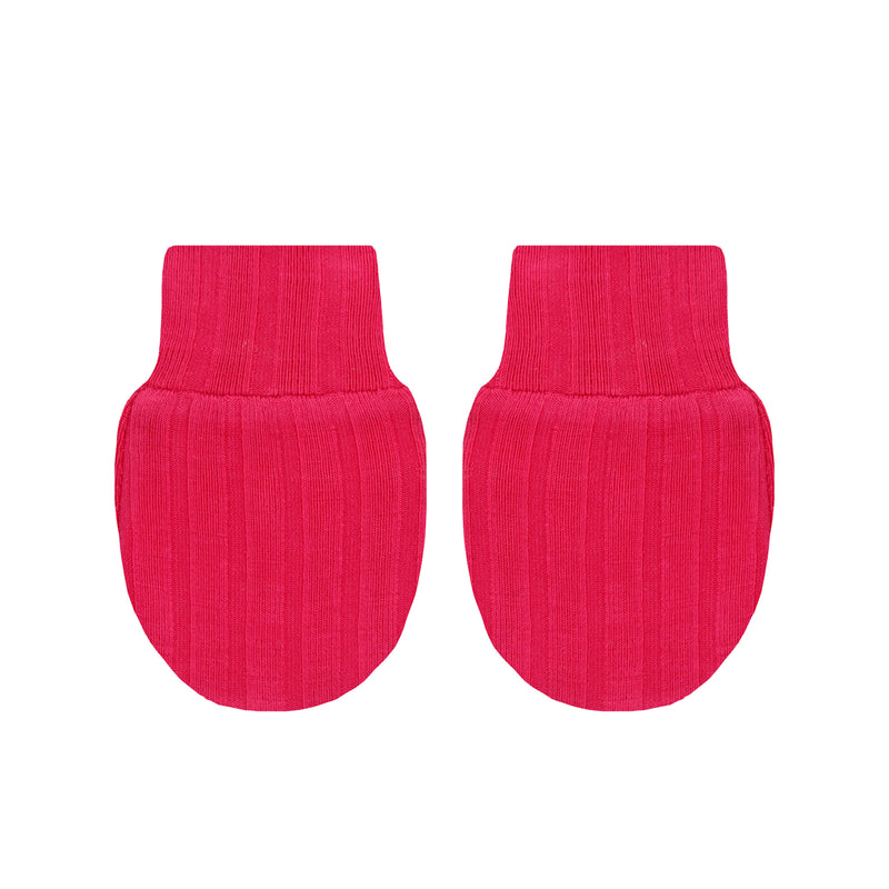 Barbie Ribbed No Scratch Mittens