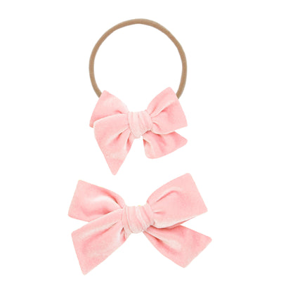 Velvet - Petal Bow
