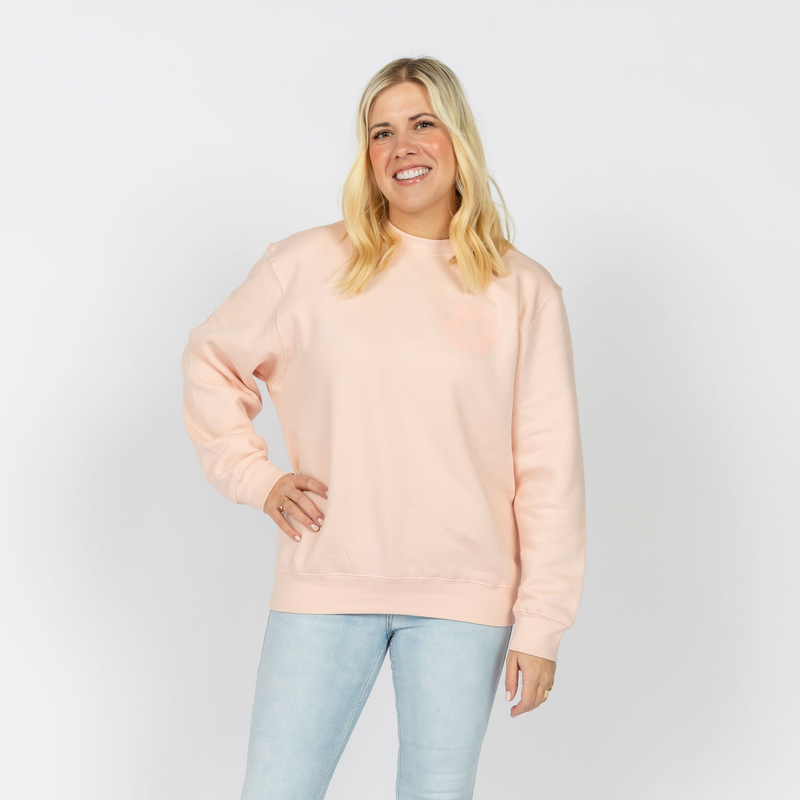 Nice Mom Crew | Pale Pink