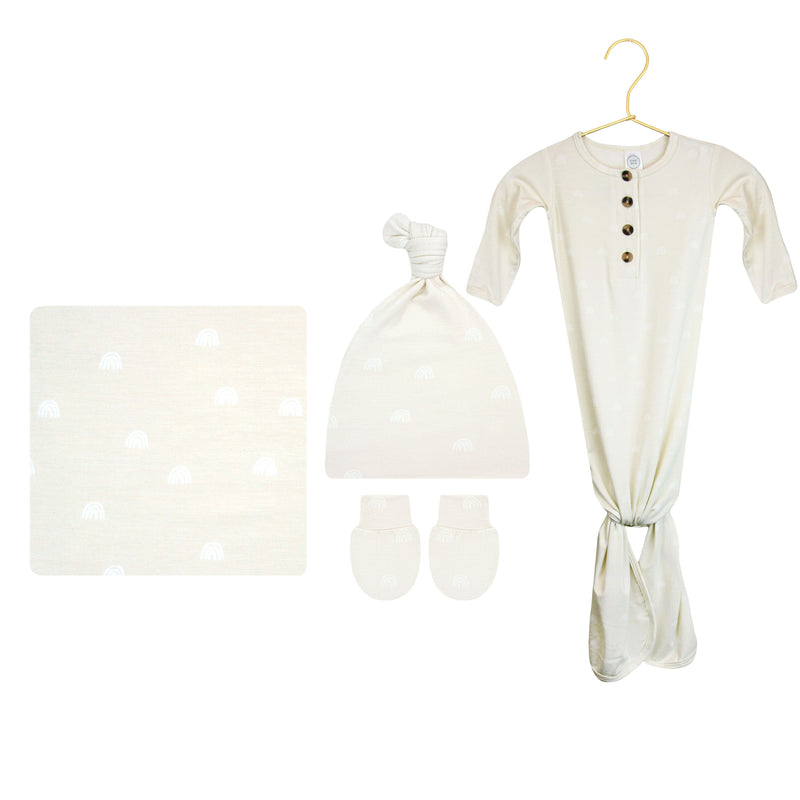 Rae Newborn Hat Bundle (Gown)