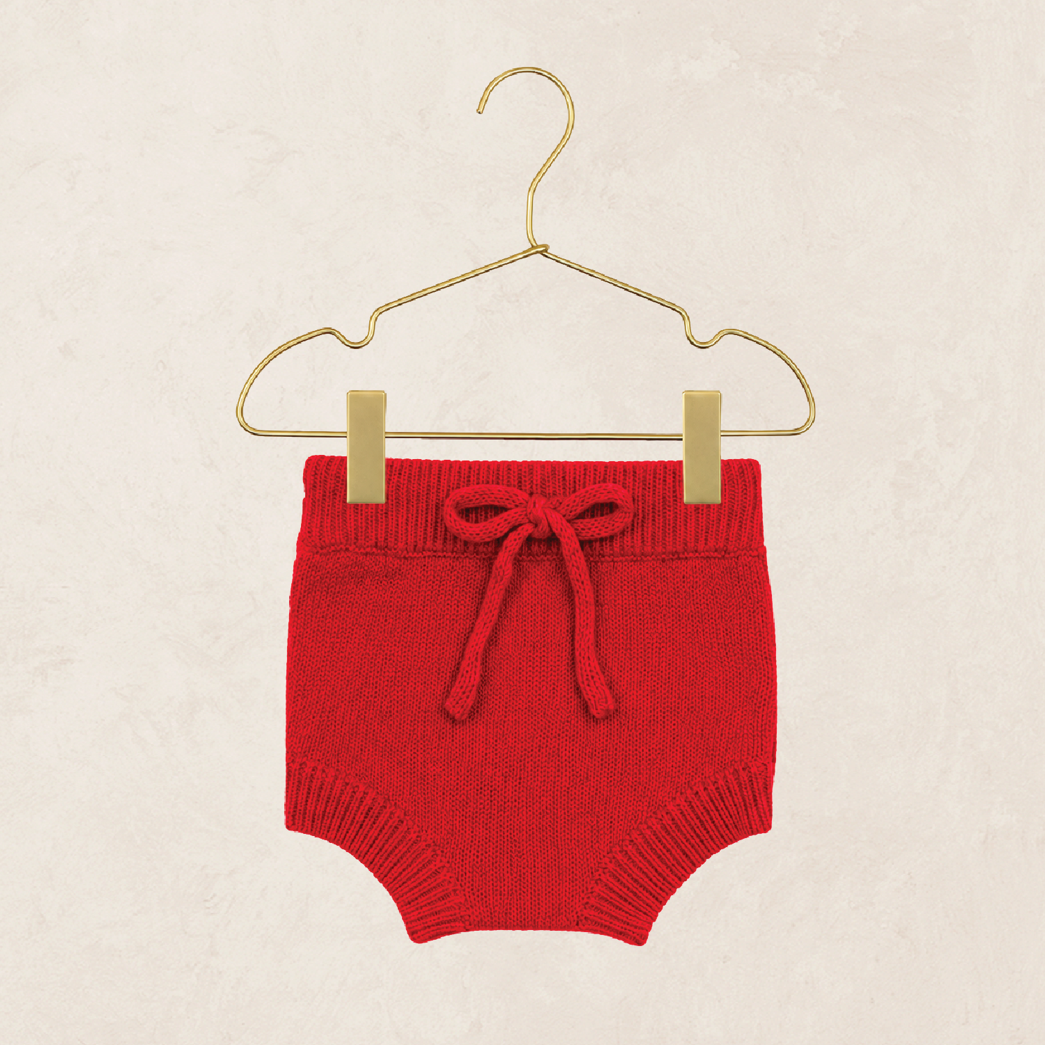 Pre-Order: Knit Bummie - Red