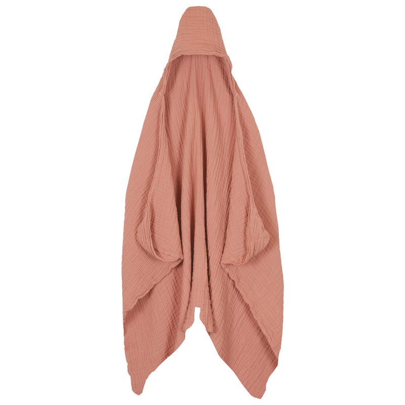 Toddler Hooded Bath Towel - Rose