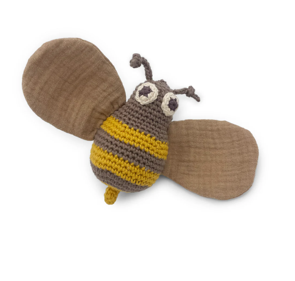 Beehive Rattle Bee Soothing Toy