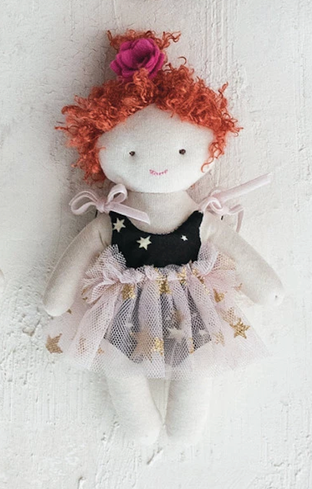 Plush Dolls in Dresses