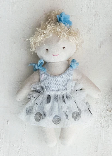 Plush Dolls in Dresses