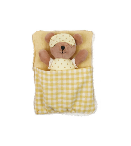 Plush Animal with Sleeping Bag & Eye Mask