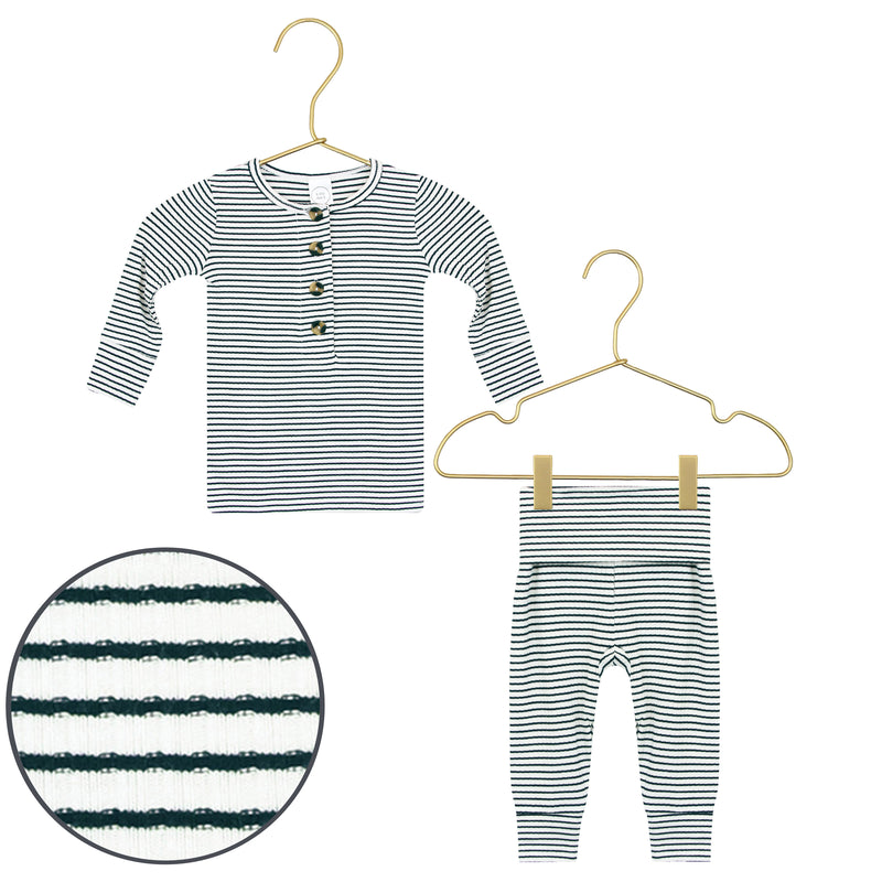 Hayes Ribbed Top + Bottoms