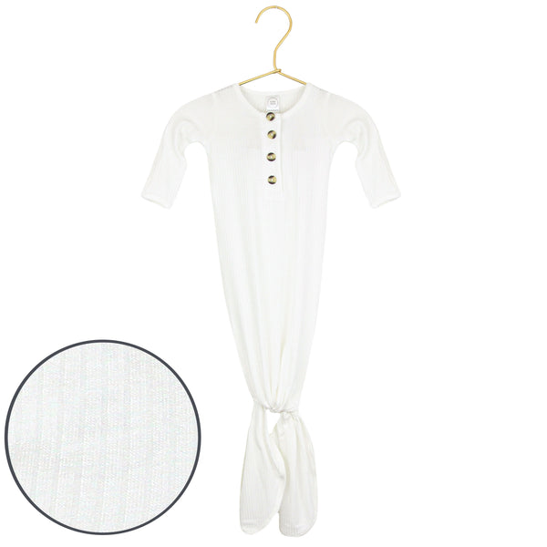 Wren Ribbed Knotted Gown