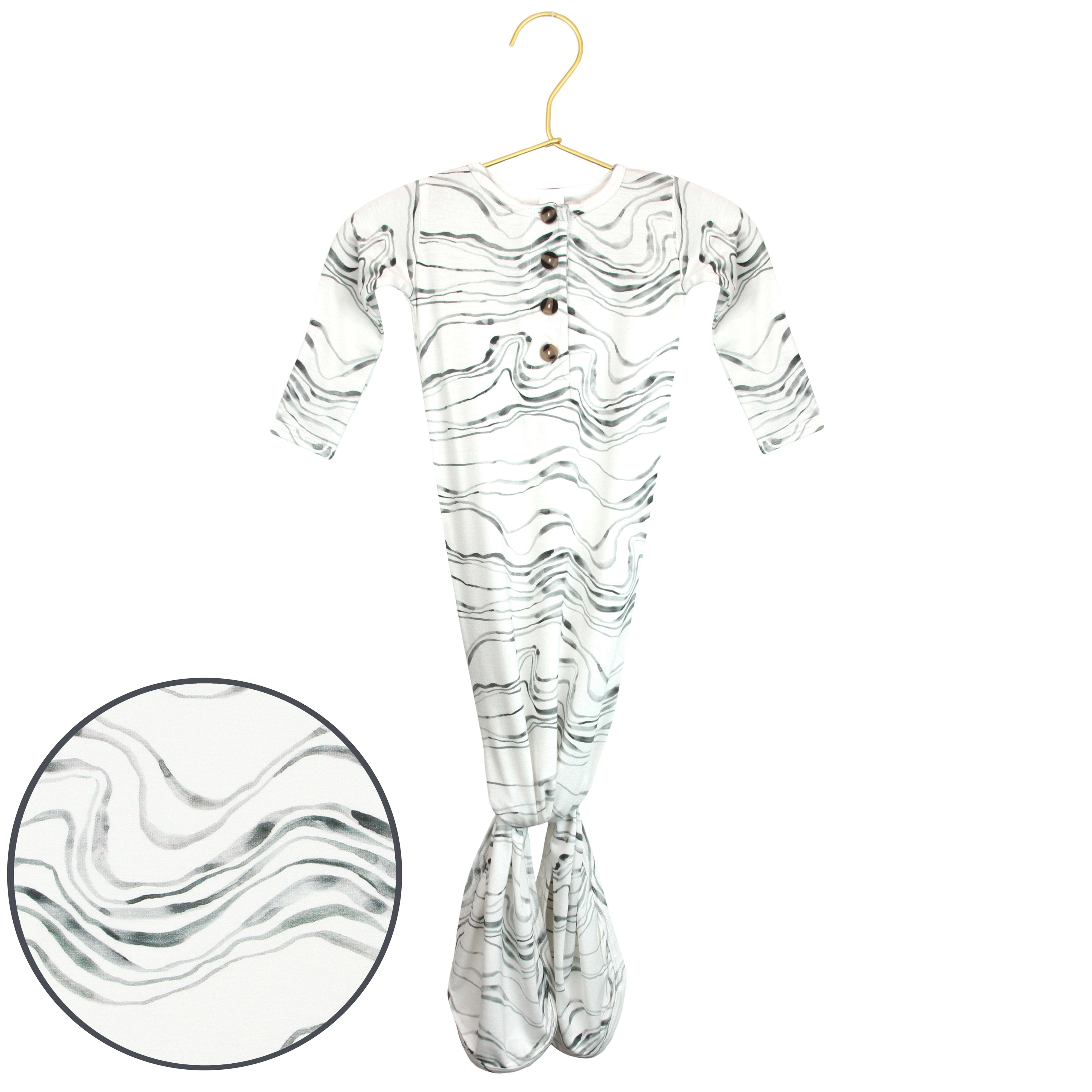 August Knotted Gown