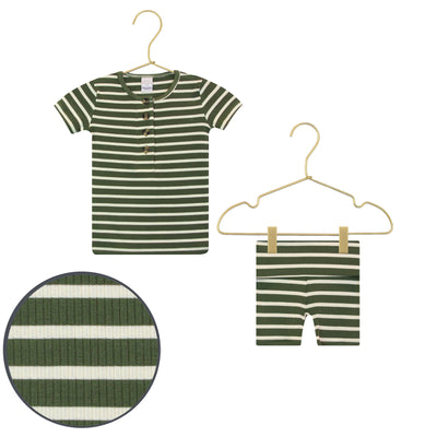 Tyler Ribbed Shortie Set