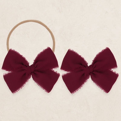 Chiffon Bow - Wine