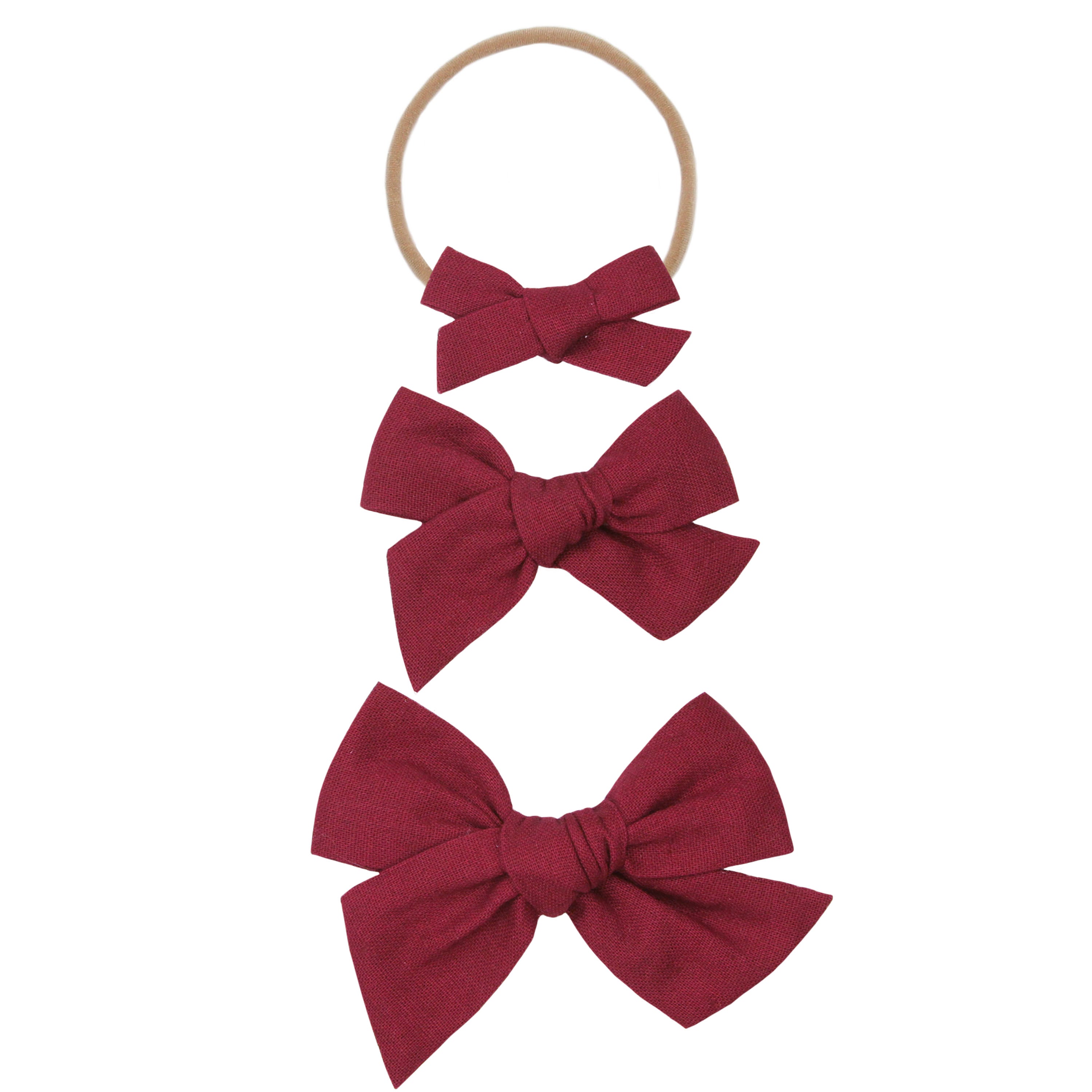 Classic Bow - Wine