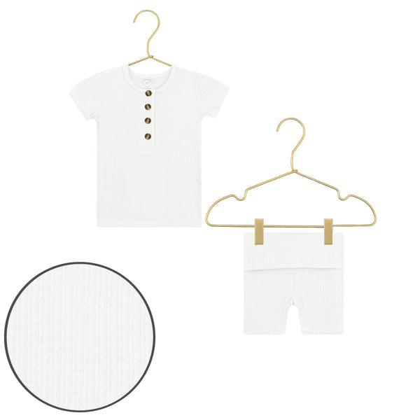 Wren Ribbed Shortie Set