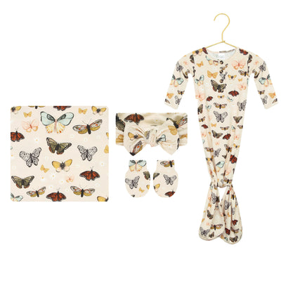 Amelia Newborn Headband Bundle (Gown)