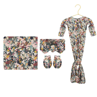 Aria Newborn Headband Bundle (Gown)