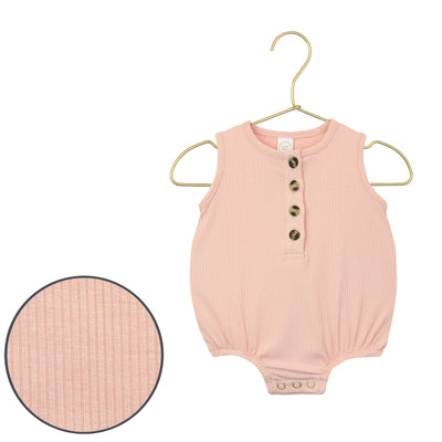 Audrey Ribbed Bubble Romper