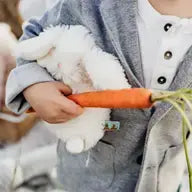 Wee Rutabaga Bunny - White