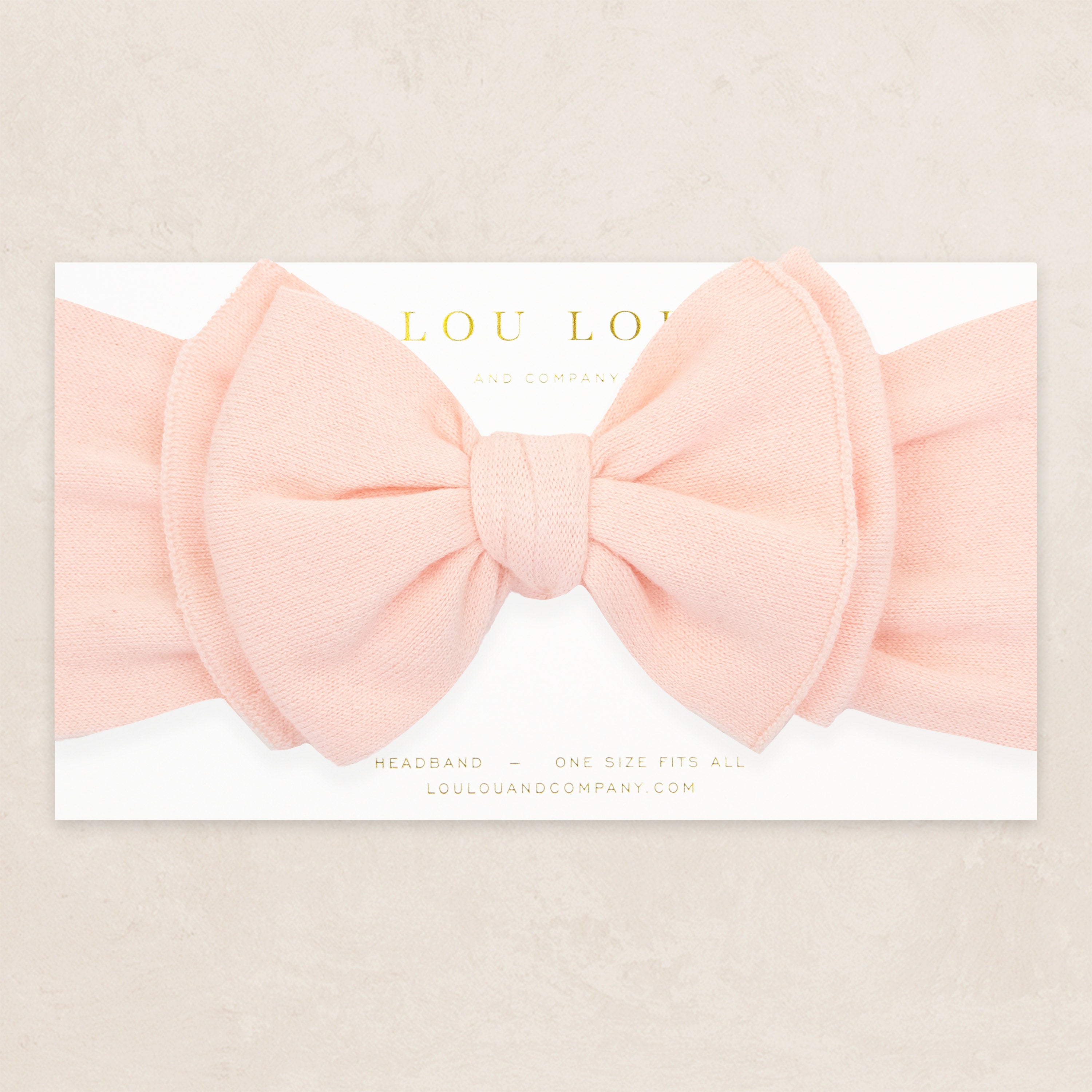 Knit Headband - Ballet