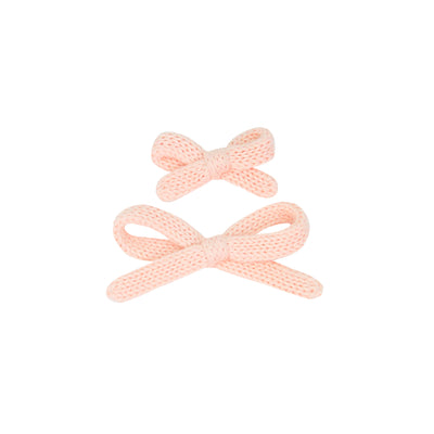 Sweater Bow - Ballet Knit Clip