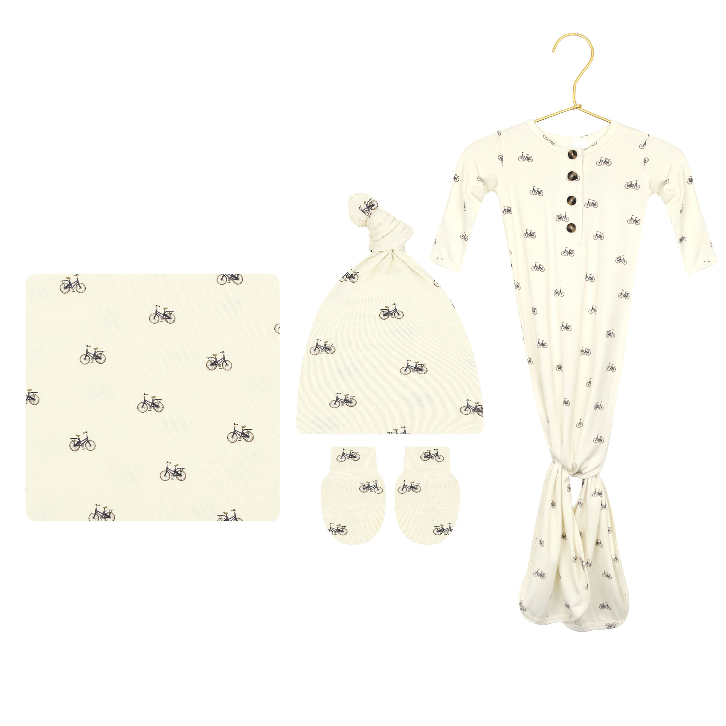 Freddy Newborn Hat Bundle (Gown)