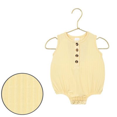 Birdie Ribbed Bubble Romper