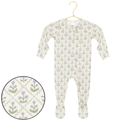 Etta Zipper Footies